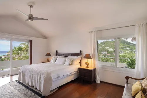 St Jean - Villa 2 bdrms - Panoramic view of the bay - Swimming pool - Heated SPA