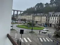 Le tiamo, studio in Morlaix with view of the port and viaduct Hotels in Morlaix