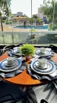 Beachfront · 2-bedroom apartment with pool, Wi-Fi, and garage in Vilas do Atlântico
