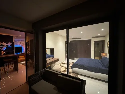 Charming 2-bedroom condo in Muscat with WiFi, fitness room, AC