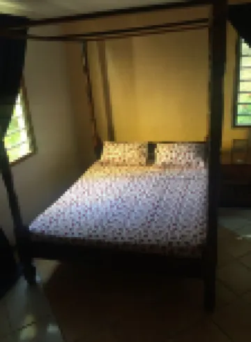 The apartment sits on the Mtwapa creek