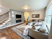 Spacious 5-Bed Retreat w/ Firepit, Pet-Friendly & Updated Interiors!