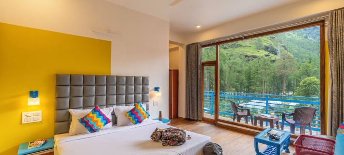 Gostops Kasol Plus, Manikaran Road - Private Rooms & Dorms Hotel a Distretto di Kullu