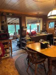 Charming 2-bedroom cabin on the water! Featuring boathouse and dock Saranac Lake