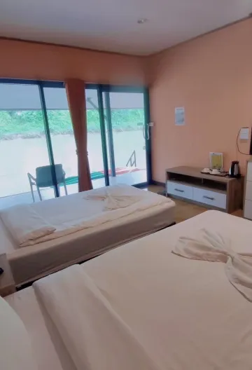 ห้องพักบนแพ