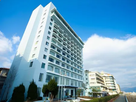 Ooedo Onsen Monogatari Beppu Seifu Отели рядом с достопримечательностью «Global Tower»