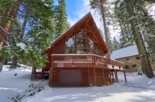 🌄 Most Lux A-Frame Panoramic View Yosemite West Cabin - NEW AC and EV Charger