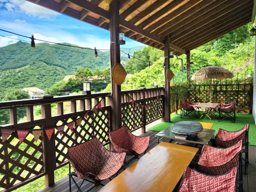 Gurye Jirisan Ciel Pension - ห้องครัว