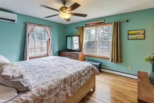 9-acre Riverfront Home in Milbridge w/ Deck & Yard - 3-Star