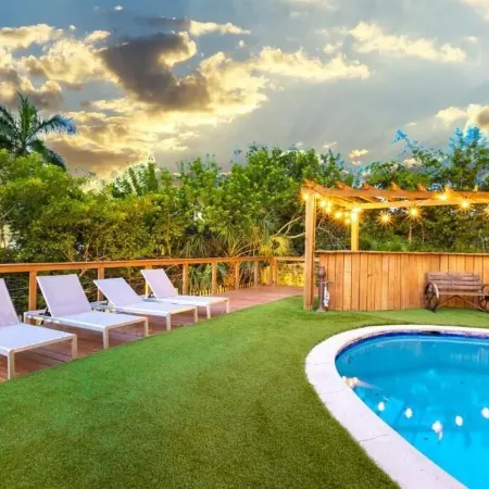 Aruba Villa Mini Golf Pool Fire Pit
