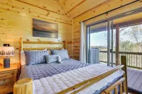 Mountain View & Fire Pit: Updated Murphy Cabin! - balcony