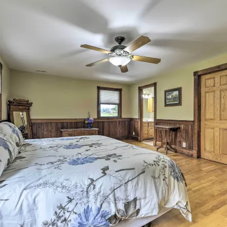 Remodeled Pittsboro Farmhouse Sitting on 220 Acres