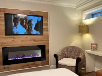 Private 1 bdrm suite with living room and kitchen - balcony