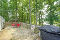 Hot Tub + Dock! Lakefront Angler's Oasis in Irons - 4-Star