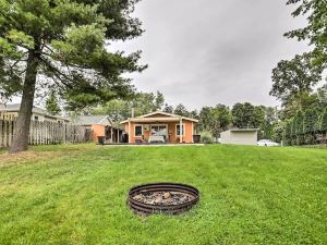 Homey Lakefront Escape w/ Boat Dock, Fire Pit