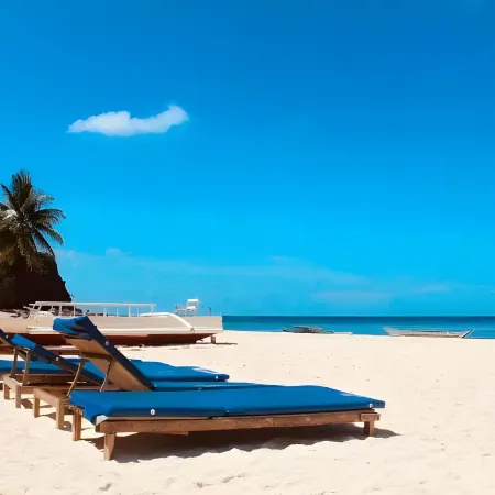 White Beach Front and Cottages