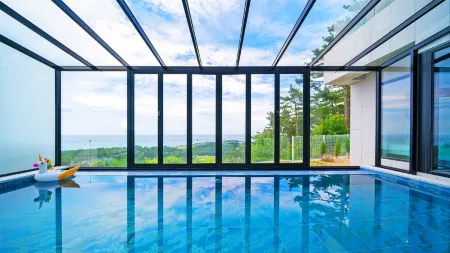 Ulsan Cape Private Pool Villa Pension Отели рядом с достопримечательностью «Jinha Beach»