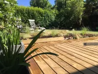 Charming house with garden for 4 to 6 people near the beach of Portzic Hotel dekat D2 Studio Danse 2000