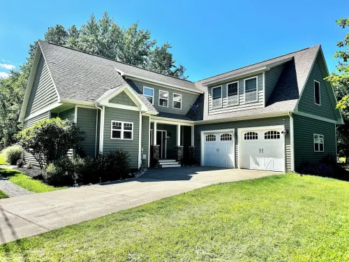 Large Family Home in South Haven - Private Lake Access, Hot Tub, Sunroom & Patio