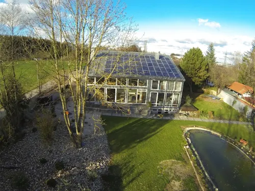 Spacious semi-detached house in the east of Munich with a view of the Alps Hotels in Markt Schwaben