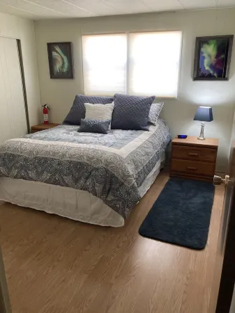 The Kjar House.  A one bedroom family retreat in the Oregon outback.