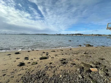 Bayfront Two Bedroom OVER the Water! Beach, Balcony & Pet friendly