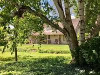 Bontecou Farm sited on a bluff overlooking the Wallkill River
