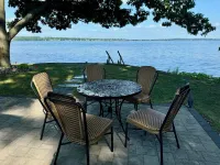 Waterfront Cottage with fireplace located directly on Owasco Lake.