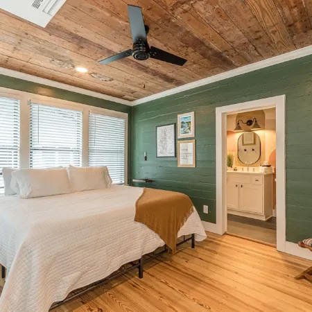 Walkable to Everything in Downtown New Braunfels! Restored 1850s German Home - B