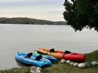 Walloon Lake Waterfront! Private Beach! Pets! Fireplace! Fall Colors!