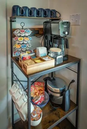 Heron's Cove Lake House with dock and kayaks