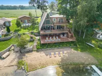 Lakefront A-Frame: Private Beach, Fire Pit, Kayaks, Paddleboards, & Boat Slip