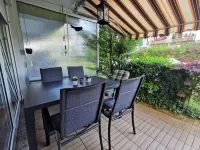 3-zi. Erdgeschosswohnung,wilhelmshöher Alle,separater Eingang,terrasse,5min Tram Hotell i Bad Wilhelmshöhe