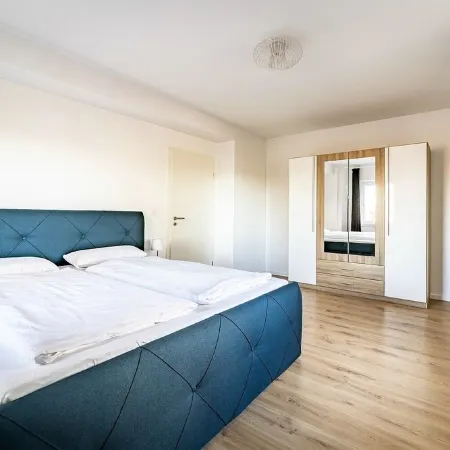 Quiet, ground-floor apartment just outside Quedlinburg, perfect for families