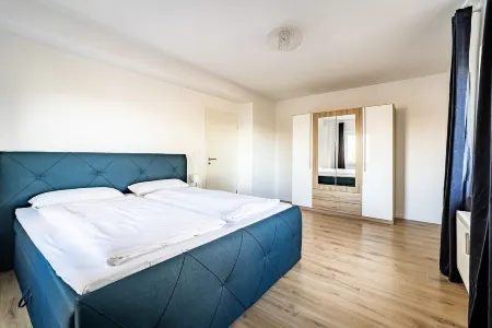 Quiet, ground-floor apartment just outside Quedlinburg, perfect for families