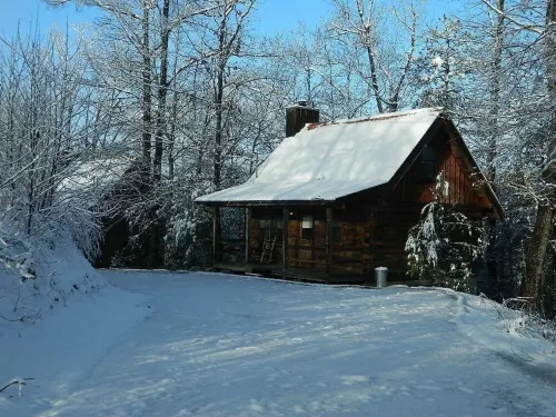 Affordable Gatlinburg Honeymoon Log Cabin