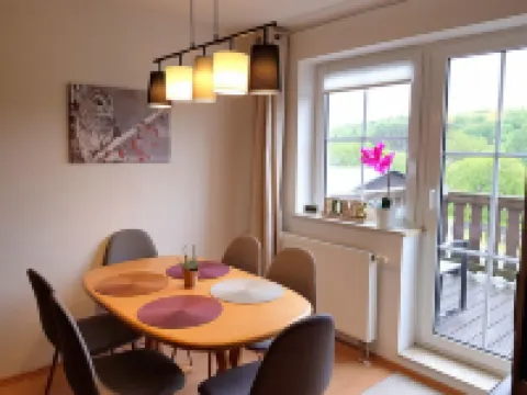 Holidays directly in the spa town of Oberwiesenthal in a modern, cozy 3-room apartment