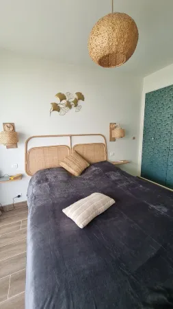 Superb T2 apartment with sea view and direct access to Pereire beach