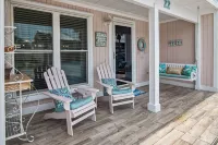 STEPS to Beach! 2B/2B, Sleeps 9! Beach, POOL, Repeat! NEW! Grill! Wagon!