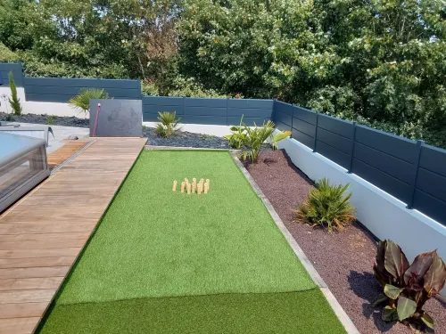 Villa 4 Chambres, 10 Couchages, Piscine Chauffée Plage à 4 Minutes de Marche