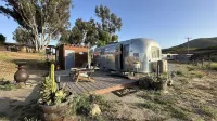 Vintage Airstream Trailer in the Hills of San Marcos!