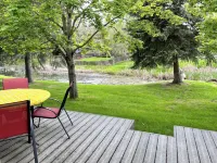 Clean Sandpoint Condo 10 Min from Schweitzer Base in Quiet Lakefront Community Hotels in Sandpoint