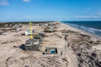 Salted Dunes OBX,  Beach front, Wild Horses, Pool, Hot Tub, 4x4 Beach, 7 Bedroom - de playa