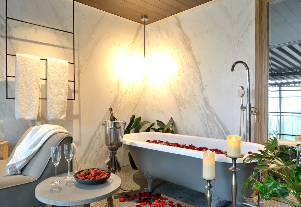 브릭 호텔의 외관