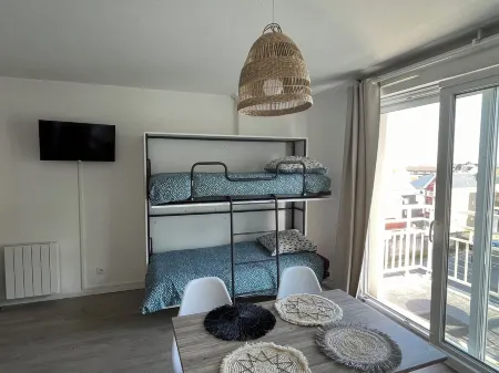 Studio Rénové à 30 Mètre de la Plage, 300 Mètre du Centre Ville 4 Couchages Отели рядом с достопримечательностью «Berck Plage»