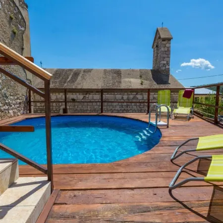 Large Holiday Home with Private Pool, Wellness & Sea View