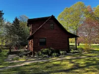 Cozy Harbor Springs cabin meticulously maintained on 4 acres.