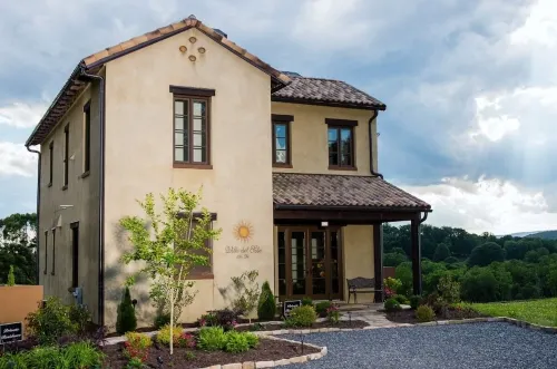 Villa del Sole, a Luxurious Tuscan Inspired Villa in Montaluce, License #4783