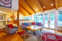 Gourmet Kitchen and Scenic Deck with Hot Tub - Elegant Traditional Escape