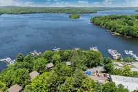 Lakeside Retreat with Balcony and Patio - Charming Modern Oasis